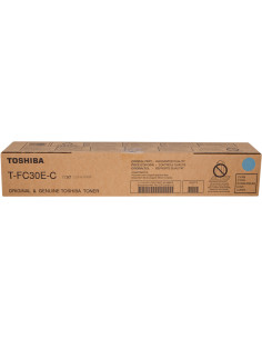 Toner original TOSHIBA T- FC30EC Cyan 33600  - 6AG00004447 