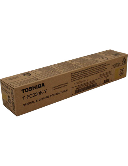 Toner Toshiba T- FC330EY Jaune original - 18100 pages - 6AG00009143 