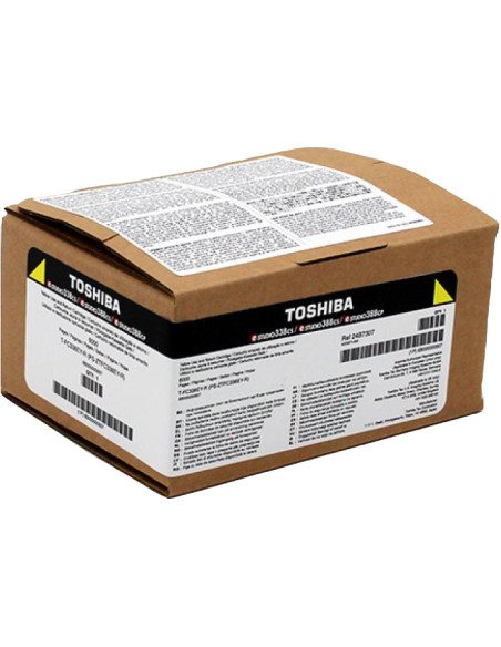 Toner original TOSHIBA Jaune T- FC338EY- R jusqu'à 6000 pages 