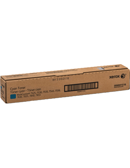 Toner XEROX original 006R01516 Cyan WorkCentre 7500 - 15000 pages 