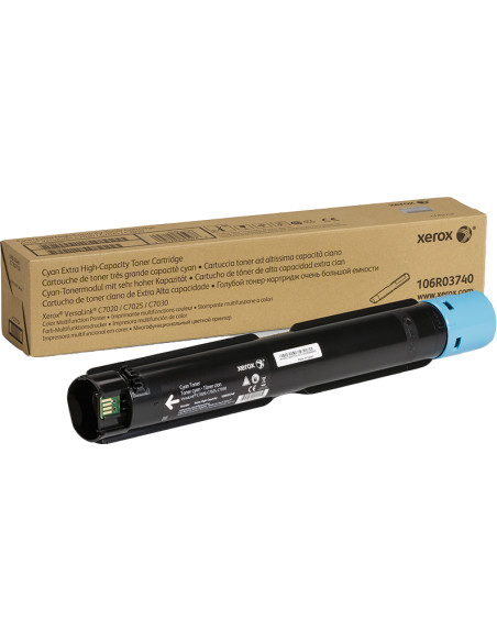 Toner XEROX original Cyan 106R03740 pour VersaLink C7020/C7025/7030 