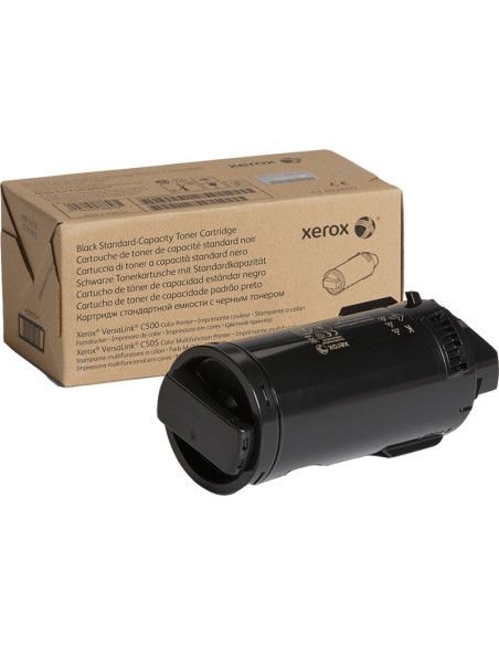 Toner original XEROX 106R03862 Noir pour VersaLink C500 - 5000 pages 