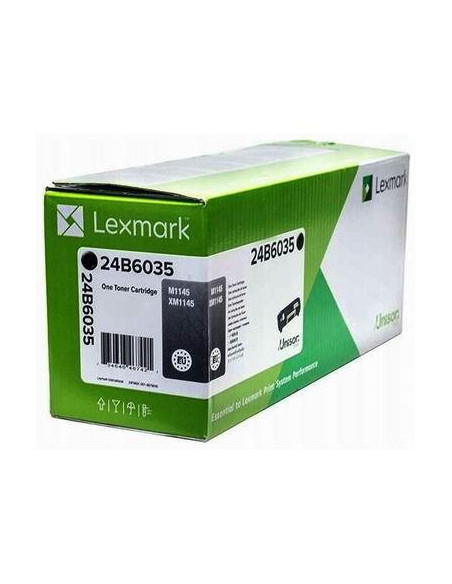 Toner Compatible Noir pour Lexmark XM1145 - 16 000 pages référence 24B6035