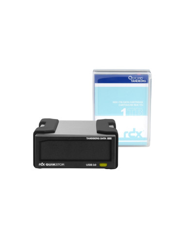 8864-RDX - Kit lecteur RDX externe Overland-Tandberg QuikStor USB 3.0 avec cartouche 1 To