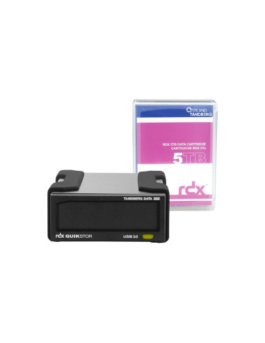 8882-RDX - Kit lecteur RDX externe Overland-Tandberg QuikStor USB 3.0 avec cartouche 5 To