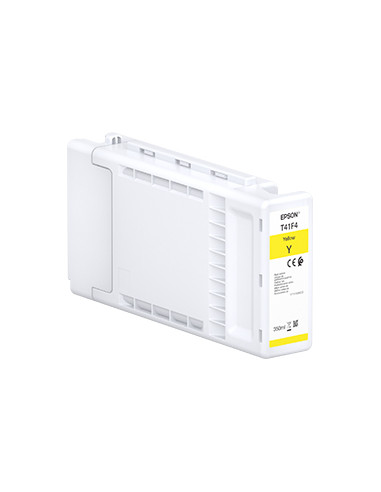 C13T41F440 - Cartouche d'encre originale Epson T41F4 Jaune 350 ml - UltraChrome XD2