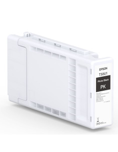 C13T50U100 - Cartouche d'encre originale Epson T50U1 Noir photo 350 ml - UltraChrome XD3