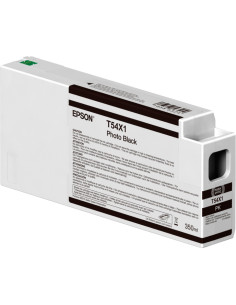 C13T54X100 - Cartouche d'encre originale Epson T54X1 Noir photo 350 ml - UltraChrome HDX/HD