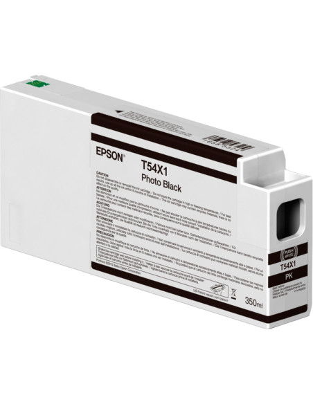 C13T54X100 - Cartouche d'encre originale Epson T54X1 Noir photo 350 ml - UltraChrome HDX/HD