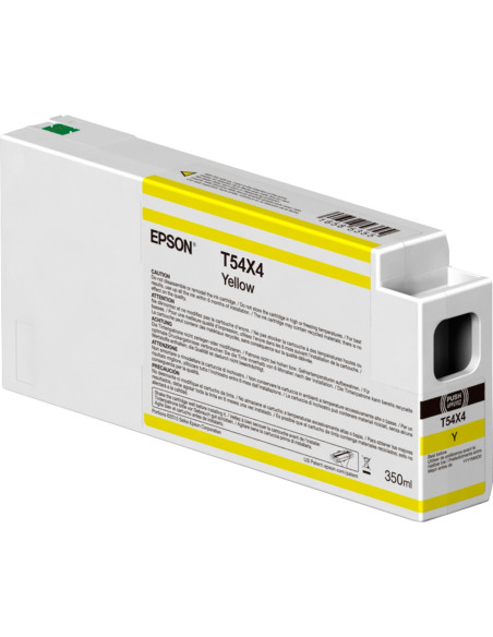 C13T54X400 - Cartouche d'encre originale Epson T54X4 Jaune 350 ml - UltraChrome HDX/HD