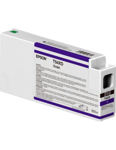 C13T54XD00 - Cartouche d'encre originale Epson T54XD Violet 350 ml - UltraChrome HDX/HD