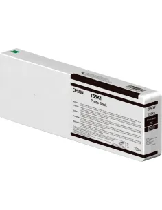 C13T55K100 - Cartouche d'encre originale Epson T55K1 Noir photo 700 ml - UltraChrome HDX/HD