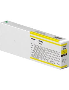 C13T55K400 - Cartouche d'encre originale Epson T55K4 Jaune 700 ml - UltraChrome HDX/HD