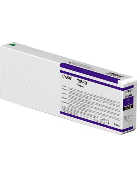 C13T55KD00 - Cartouche d'encre originale Epson T55KD Violet 700 ml - UltraChrome HDX/HD
