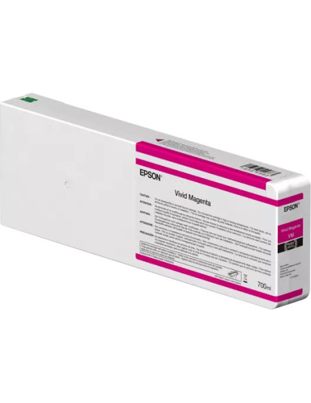C13T55K30N - Cartouche d'encre originale Epson T55K3 Vivid Magenta 700 ml - UltraChrome HDX/HD