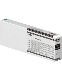 C13T55K80N - Cartouche d'encre originale Epson T55K8 Noir mat 700 ml - UltraChrome HDX/HD
