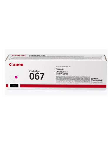 5100C002 - Toner original Canon 067 Magenta - LBP631Cw, LBP633Cdw, MF651Cw, MF655Cdw, MF657Cdw - 1 250 pages
