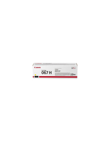 5103C002 - Toner original Canon 067H Jaune - LBP631Cw, LBP633Cdw, MF651Cw, MF655Cdw, MF657Cdw - 2 350 pages