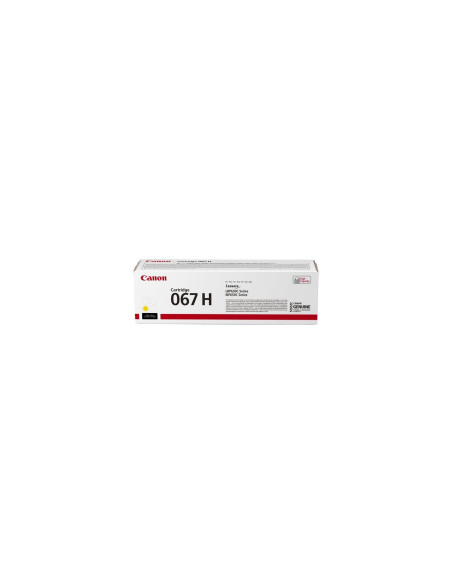 5103C002 - Toner original Canon 067H Jaune - LBP631Cw, LBP633Cdw, MF651Cw, MF655Cdw, MF657Cdw - 2 350 pages