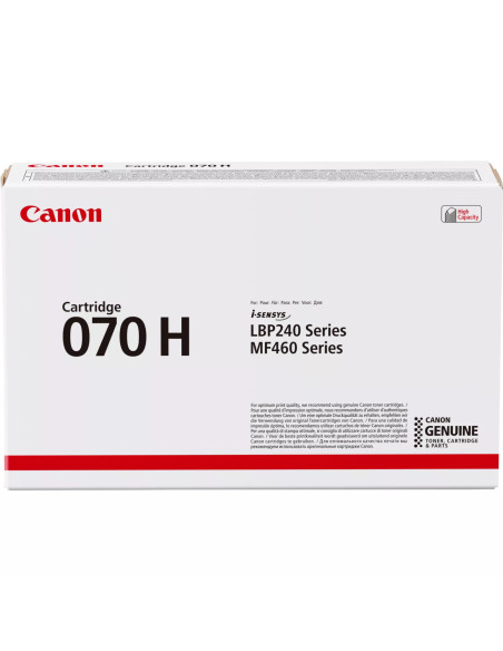 5640C002 - Toner original Canon 070H Noir - i-SENSYS LBP240 et MF460 - 10 200 pages