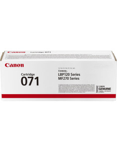 5645C002 - Toner original Canon 071 Noir - LBP122dw, MF272dw, MF275dw - 1 200 pages