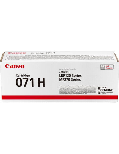 5646C002 - Toner original Canon 071H Noir - LBP122dw, MF272dw, MF275dw - 2 500 pages