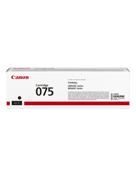 6365C002 - Toner original Canon 075 Noir - LBP646Cdw, LBP647Cdw, MF662Cdw, MF663Cdw, MF665Cdw - 1 300 pages