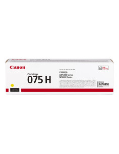 6366C002 - Toner original Canon 075H Jaune - LBP646Cdw, LBP647Cdw, MF662Cdw, MF663Cdw, MF665Cdw - 2 500 pages