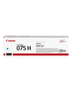 6368C002 - Toner original Canon 075H Cyan - LBP646Cdw, LBP647Cdw, MF662Cdw, MF663Cdw, MF665Cdw - 2 500 pages