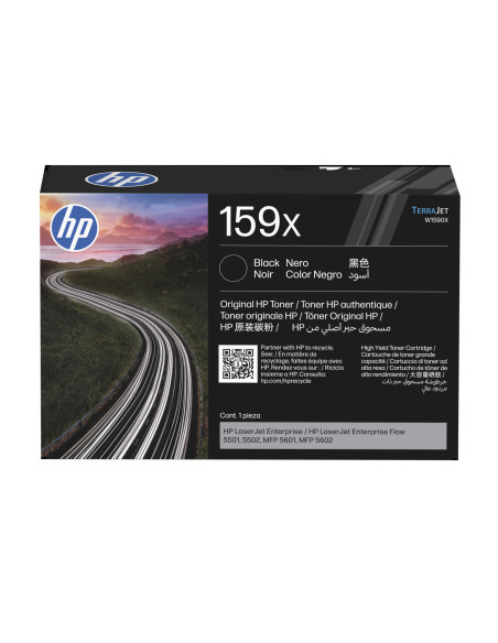 W1590X - Toner original HP 159X Noir - LaserJet Enterprise 5501, 5502 et MFP 5601/5602 - 10 000 pages
