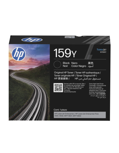 W1590Y - Toner original HP 159Y Noir - LaserJet Enterprise 5501, 5502 et MFP 5601/5602 - 26 000 pages