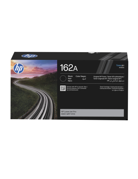 W1620A - Toner original HP 162A Noir - LaserJet Pro 4007 et MFP 4113 - 3 000 pages