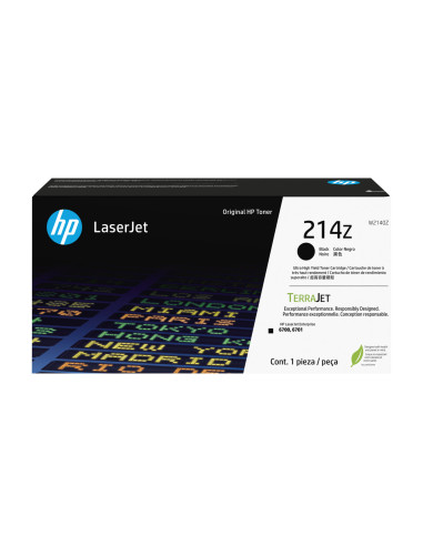 W2140Z - Toner original HP 214Z Noir - Color LaserJet Enterprise 6700 et 6701 - 31 000 pages