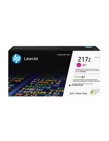 W2173Z - Toner original HP 217Z Magenta - Color LaserJet Enterprise MFP 6800 - 24 000 pages