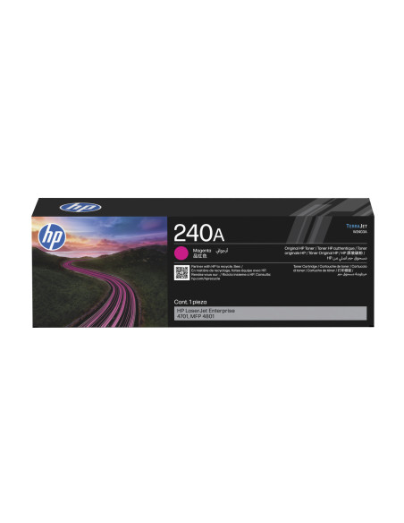 W2403A - Toner original HP 240A Magenta - Color LaserJet Enterprise 4701 et MFP 4801 - 2 000 pages