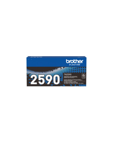 TN-2590 - Toner original Brother TN-2590 Noir - HL-L2402D à L2460DN, DCP-L2600D à L2640DN et MFC-L2802 à L2922 - 1 200 pages