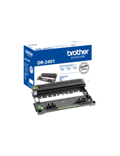 DR-2401 - Tambour original Brother DR-2401 Noir - HL-L2312D à L2372DN, DCP-L2512D à L2552DN et MFC-L2712 à L2752 - 12 000 pages