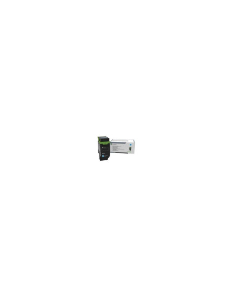 75M0H20 - Toner original Lexmark 75M0H20 Cyan haut rendement - CS531dw et CX532adwe - 8 800 pages