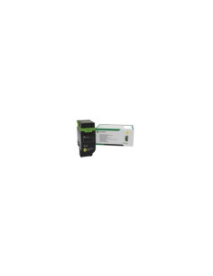 77L20Y0 - Toner original Lexmark 77L20Y0 Jaune, programme de retour - 12 000 pages