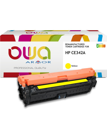 Pack 4 toners OWA Armor compatibles HP 651A pour LaserJet Enterprise 700 color MFP M775