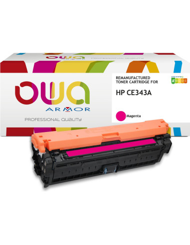 Pack 4 toners OWA Armor compatibles HP 651A pour LaserJet Enterprise 700 color MFP M775