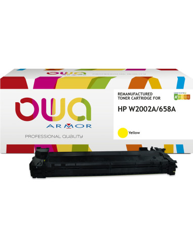 Pack 4 toners OWA Armor compatibles HP 658A pour Color LaserJet Enterprise M751