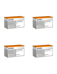 Pack 4 toners compatibles Prindo Brother TN-247 haute capacité pour HL-L3210 à L3270, DCP-L3510, L3550 et MFC-L3710 à L3770