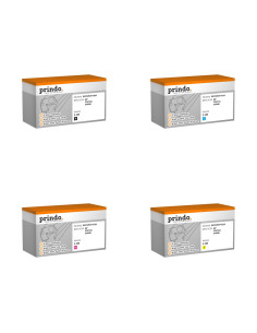 Pack 4 toners compatibles Prindo HP 410A pour Color LaserJet Pro M452, MFP M377 et MFP M477