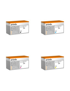 Pack 4 toners compatibles Prindo HP 508A pour Color LaserJet Enterprise M552, M553 et MFP M577