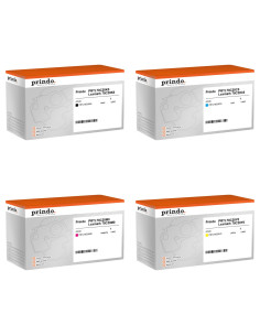 Pack 4 toners compatibles Prindo Lexmark 78C20 pour CS421, CS521, CS622, CX421, CX522, CX622 et CX625