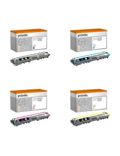 Pack 4 toners compatibles Prindo Brother TN-241 pour HL-3140, HL-3150, HL-3170, DCP-9020 et MFC-9140, 9330, 9340