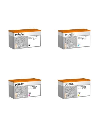Pack 4 toners compatibles Prindo Brother TN-426 haute capacité pour HL-L8360 et MFC-L8900