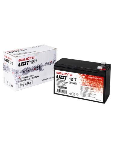 013BS000001 - Batterie plomb étanche 12 V 7 Ah Salicru UBT 12/7 pour onduleur