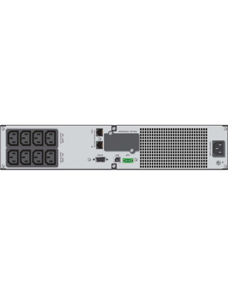 10120023 - Onduleur PowerWalker VI 1500 RT HID 1500 VA / 1350 W, line-interactive, rack/tour 2U, 8 prises IEC C13
